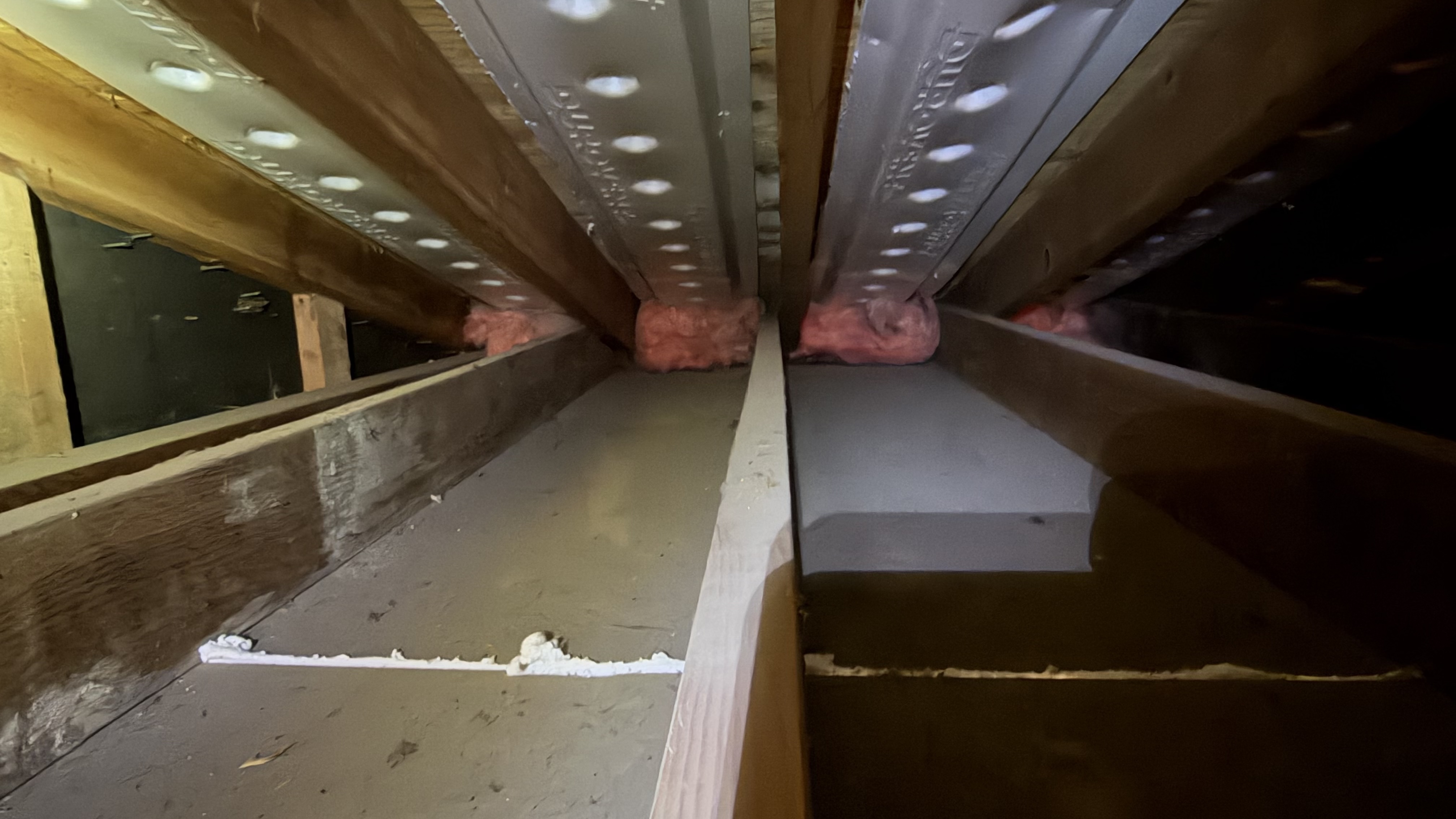 Baffle installation