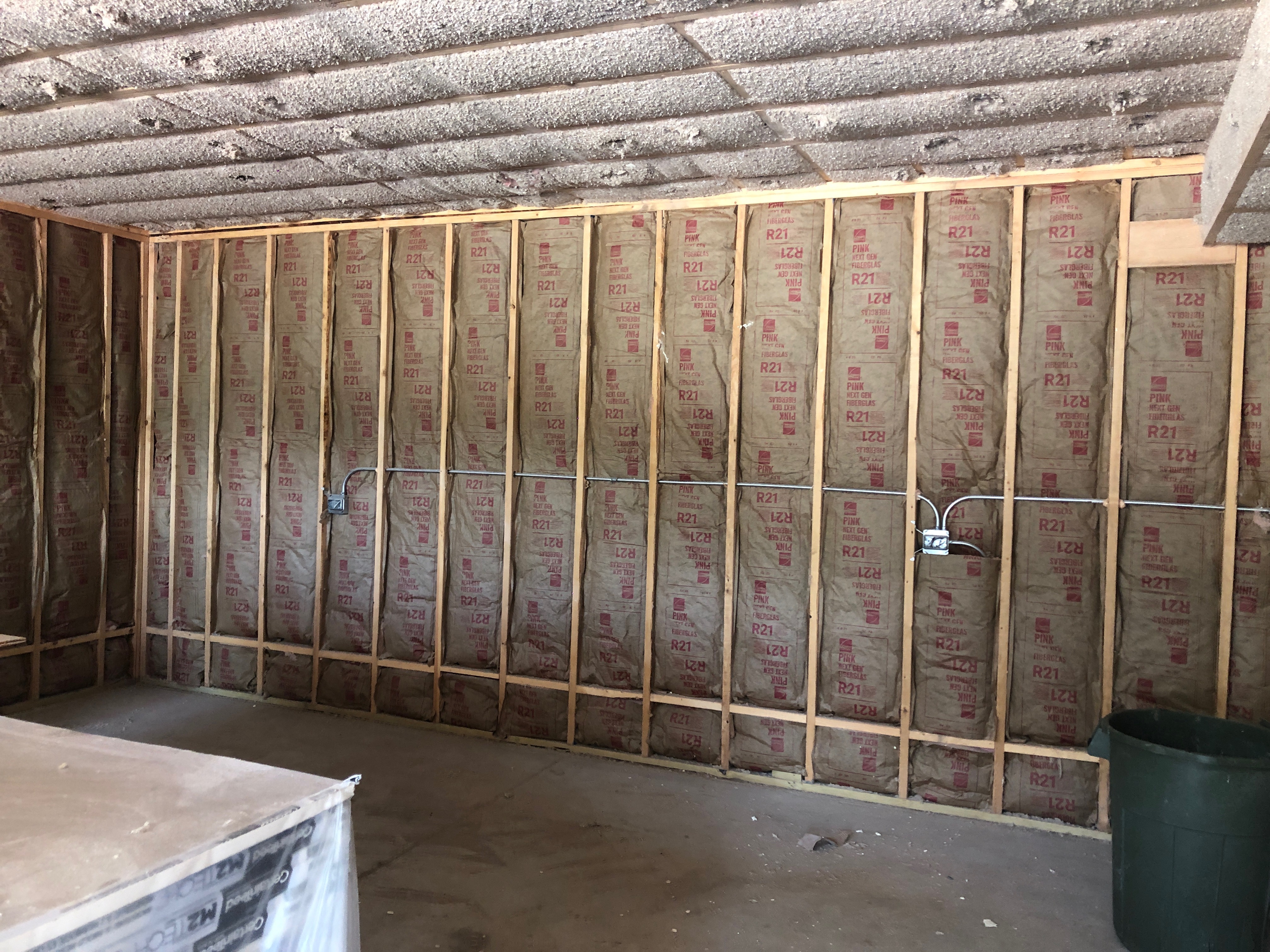 New build full insulation