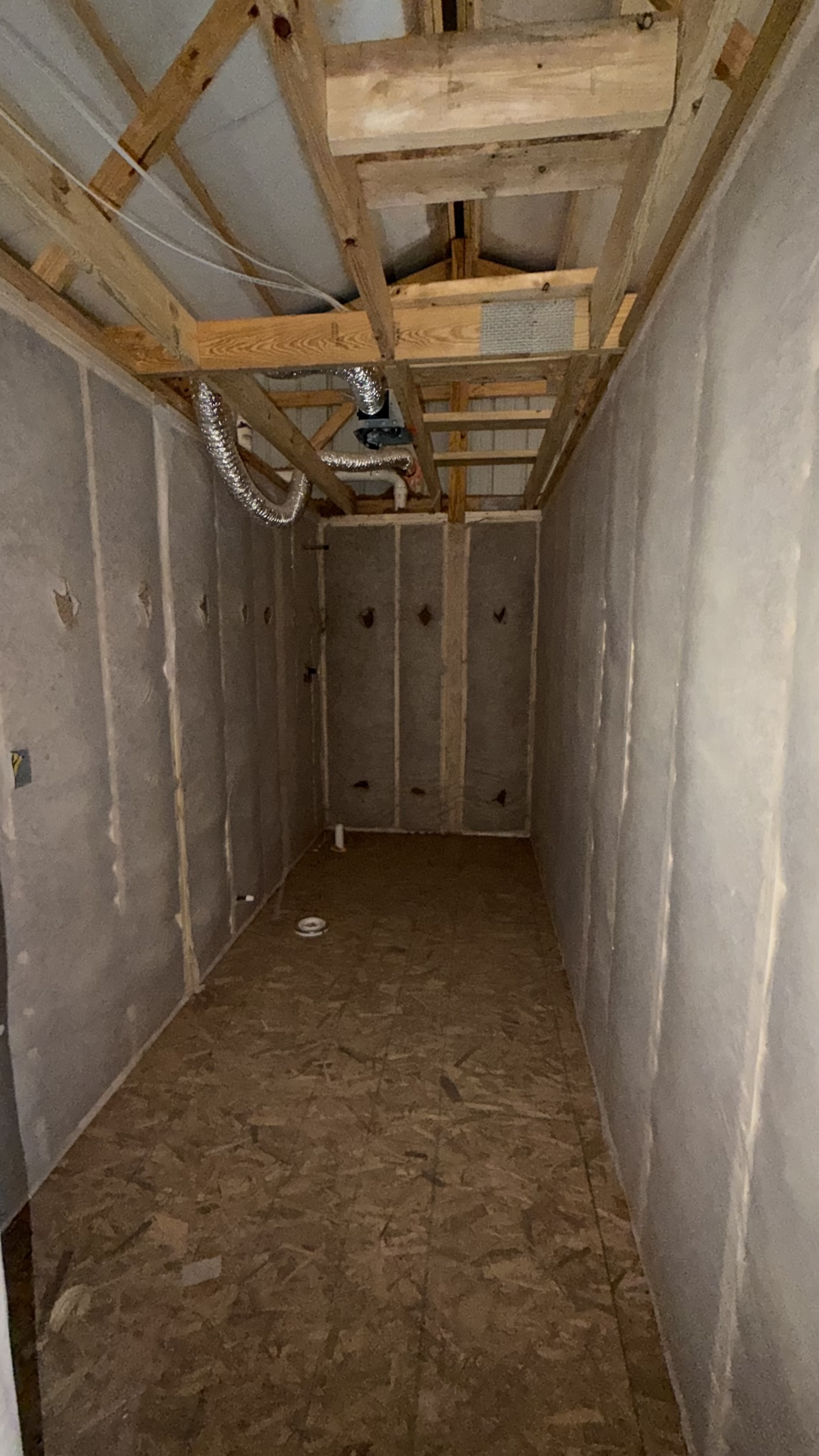 New build bathroom insulation